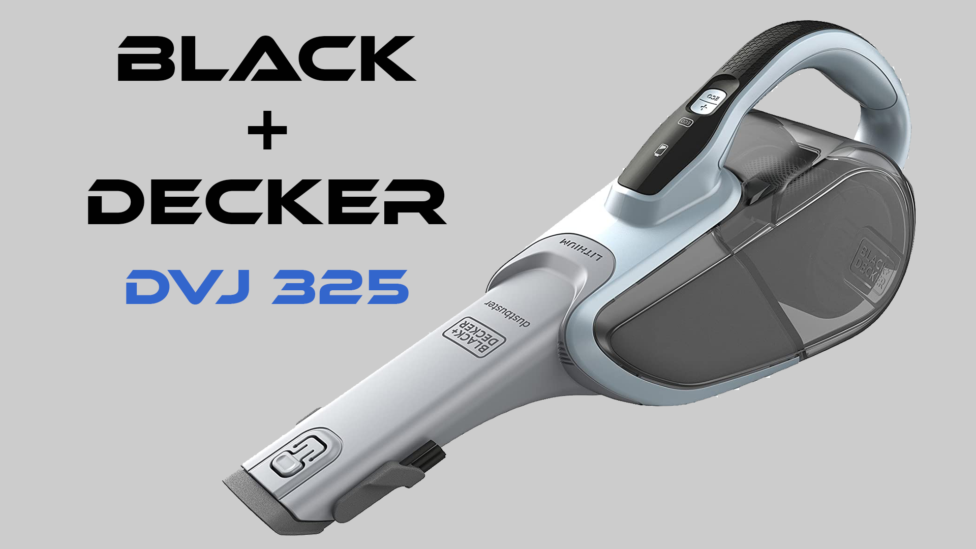 Black And Decker DVJ325. Black+Decker. Aspiradora de mano.