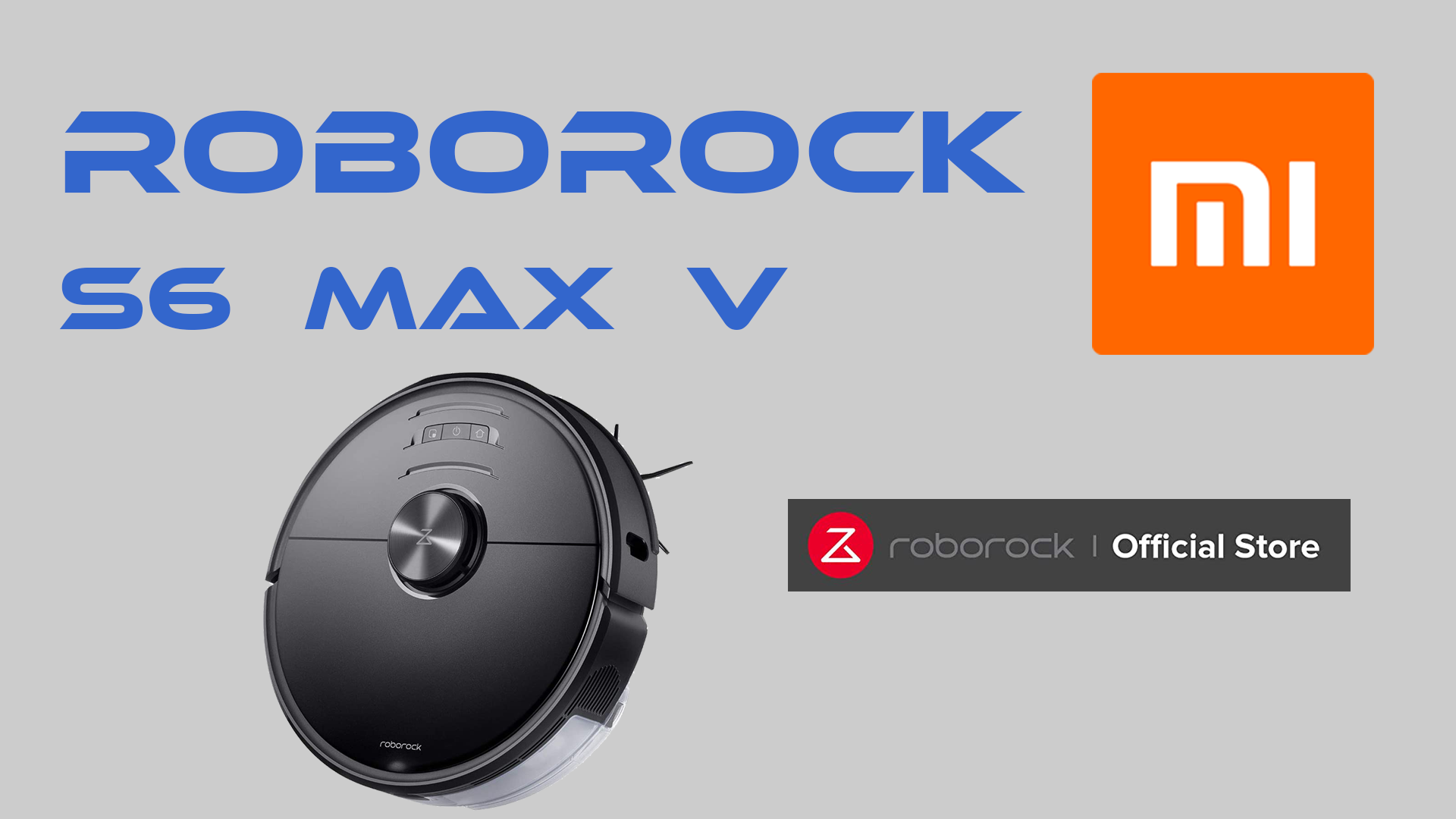 Xiaomi Roborock S6 MaxV. Robot aspirador.